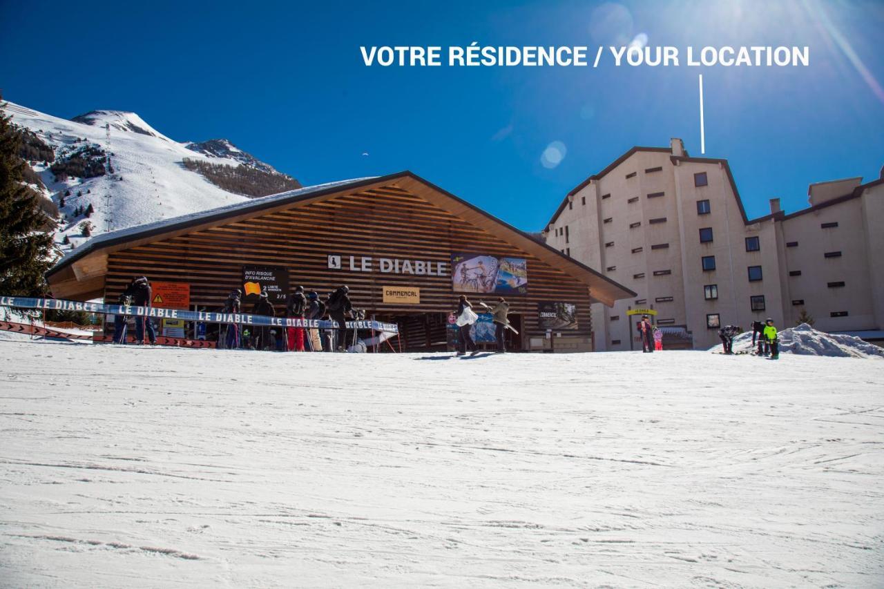 Aux Pieds Des Pistes, Les 2 Alpes Apartment เวนอสค์ ภายนอก รูปภาพ