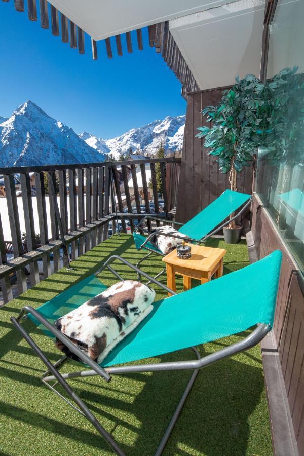 Aux Pieds Des Pistes, Les 2 Alpes Apartment เวนอสค์ ภายนอก รูปภาพ